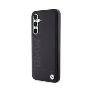 Coque Galaxy S23 FE BMW Leather Hot Stamp - Samsung noire — visuel 2