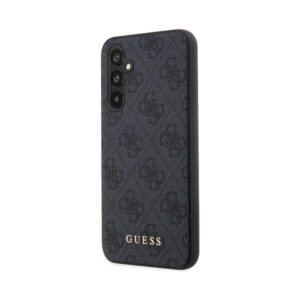 Coque Galaxy S23 FE Guess 4G Metal Gold Logo - Samsung grise — visuel 2