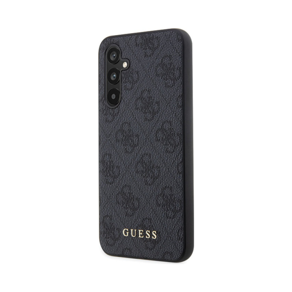 Coque Galaxy S23 FE Guess 4G Metal Gold Logo - Samsung grise — visuel 2