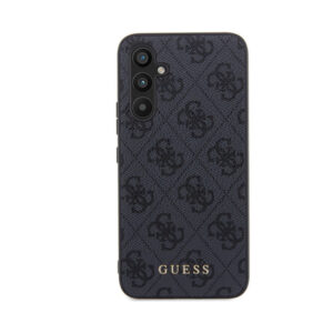 Coque Galaxy S23 FE Guess 4G Metal Gold Logo - Samsung grise — visuel 3