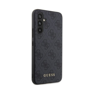 Coque Galaxy S23 FE Guess 4G Metal Gold Logo - Samsung grise — visuel 4