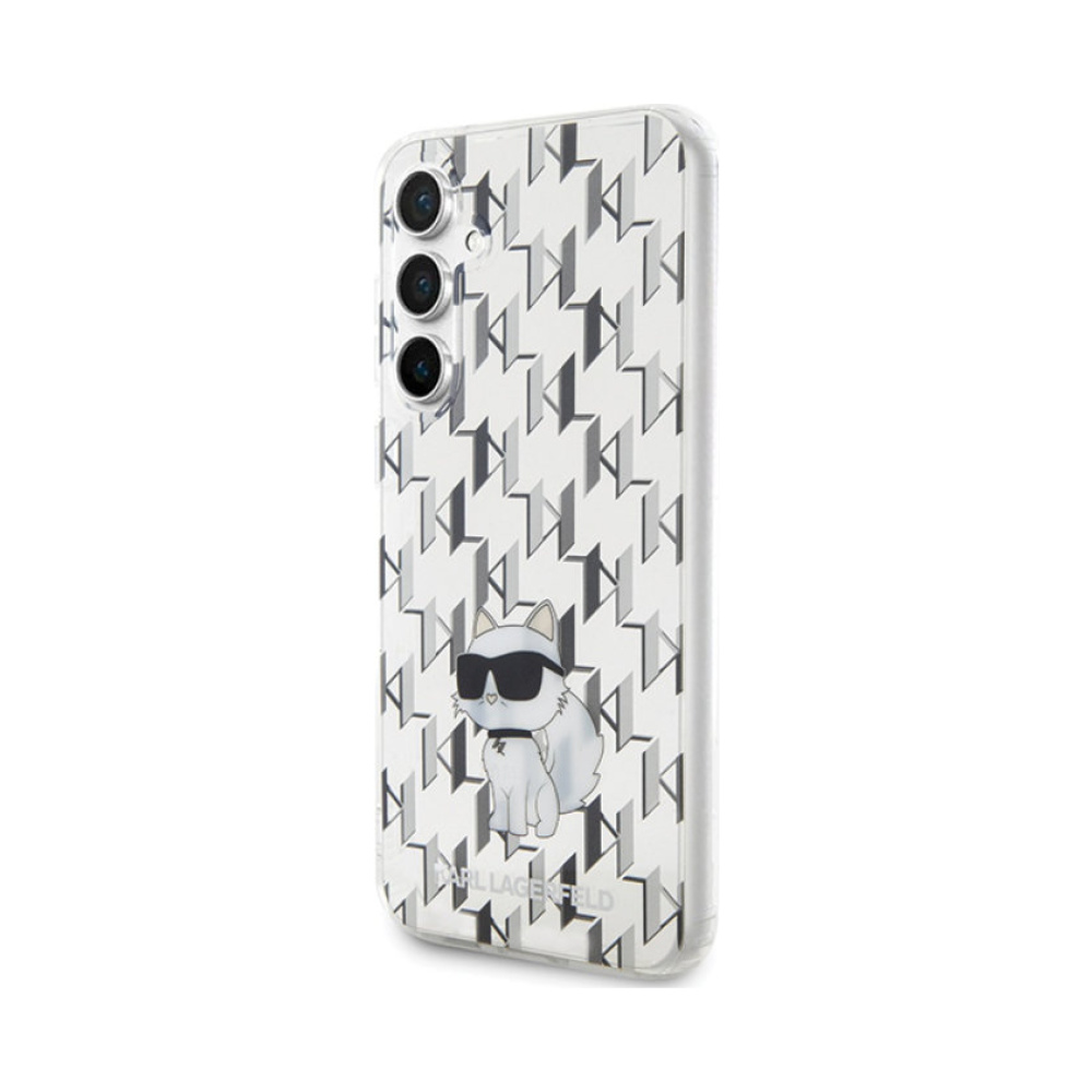Coque Galaxy S23 FE Karl Lagerfeld Monogram Choupette - Samsung transparente — visuel 2