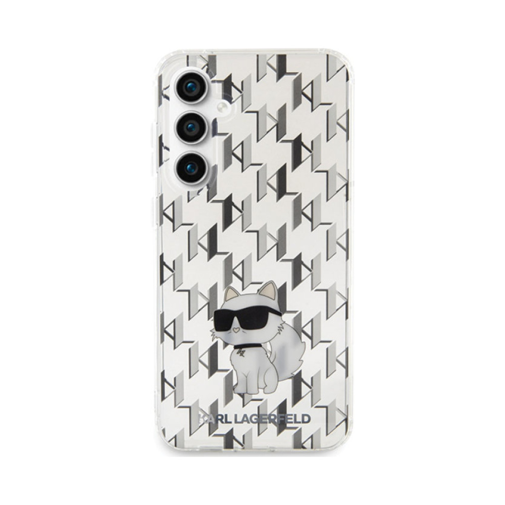 Coque Galaxy S23 FE Karl Lagerfeld Monogram Choupette - Samsung transparente — visuel 3