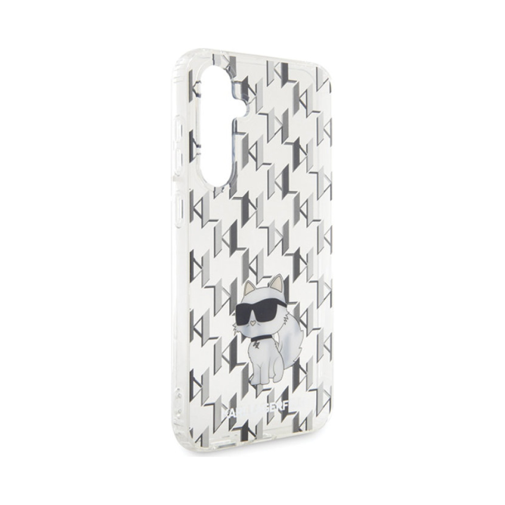 Coque Galaxy S23 FE Karl Lagerfeld Monogram Choupette - Samsung transparente — visuel 4