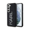 Coque Galaxy S23 Karl Lagerfeld 3D Rubber Glitter Logo - Samsung noire