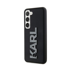 Coque Galaxy S23+ Karl Lagerfeld 3D Rubber Glitter Logo - Samsung noire — visuel 2