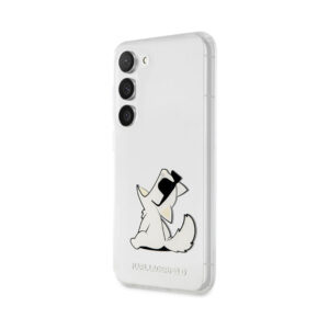 Coque Galaxy S23+ Karl Lagerfeld Choupette Fun transparente — visuel 2