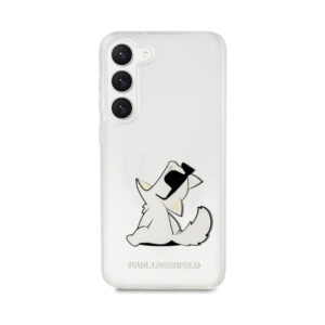 Coque Galaxy S23+ Karl Lagerfeld Choupette Fun transparente — visuel 3