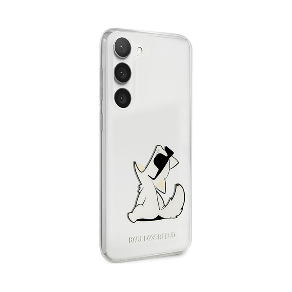 Coque Galaxy S23+ Karl Lagerfeld Choupette Fun transparente — visuel 4