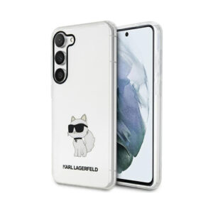 Coque Galaxy S23 Karl Lagerfeld IML NFT Choupette transparente