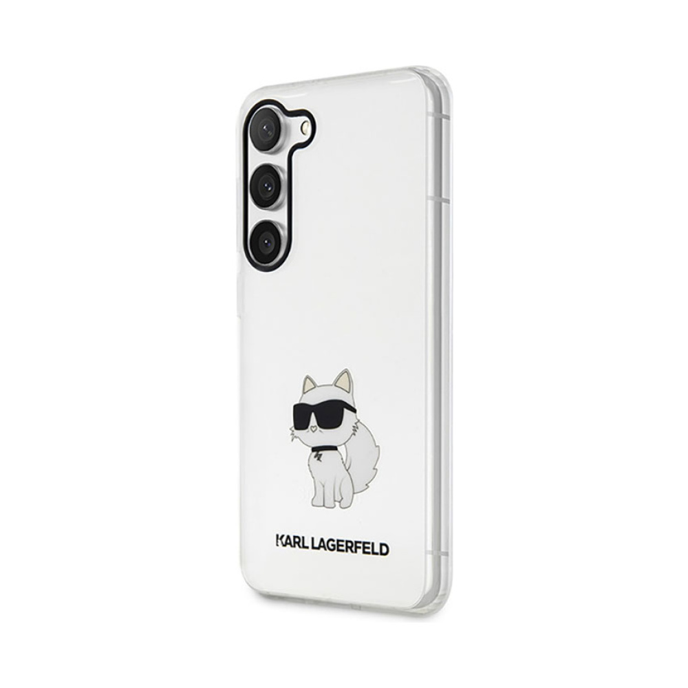 Coque Galaxy S23 Karl Lagerfeld IML NFT Choupette transparente — visuel 2