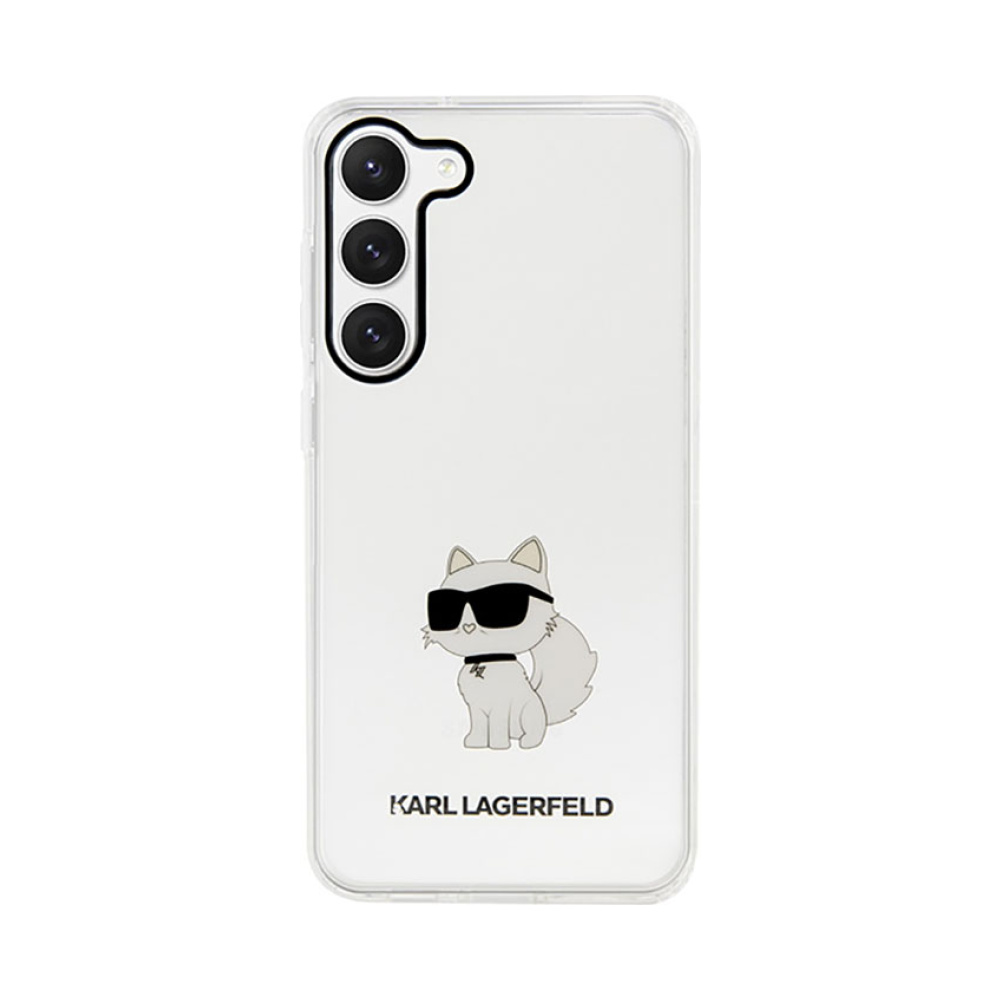 Coque Galaxy S23 Karl Lagerfeld IML NFT Choupette transparente — visuel 3