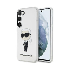 Coque Galaxy S23+ Karl Lagerfeld IML NFT Ikonik transparente
