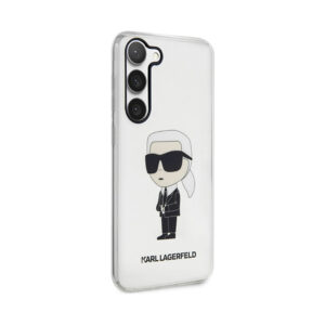 Coque Galaxy S23+ Karl Lagerfeld IML NFT Ikonik transparente — visuel 4