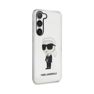 Coque Galaxy S23 Karl Lagerfeld IML NFT Ikonik transparente — visuel 4