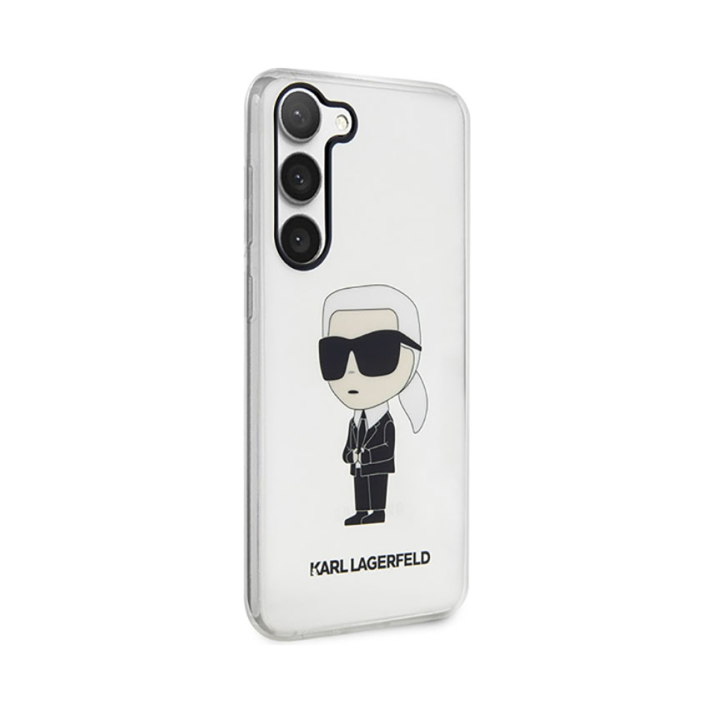 Coque Galaxy S23 Karl Lagerfeld IML NFT Ikonik transparente — visuel 4
