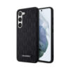 Coque Galaxy S23+ Karl Lagerfeld Saffiano Monogram Metal Logo noire