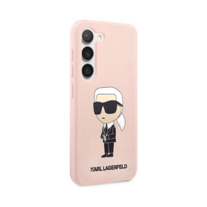 Coque Galaxy S23+ Karl Lagerfeld Silicone NFT Ikonik rose — visuel 4