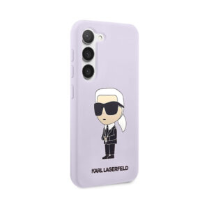 Coque Galaxy S23+ Karl Lagerfeld Silicone NFT Ikonik violette — visuel 4