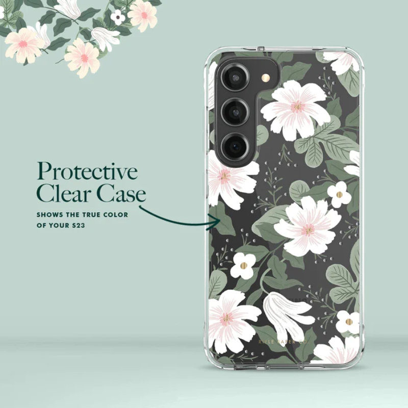 Coque Galaxy S23 Rifle Paper Clear — visuel 5