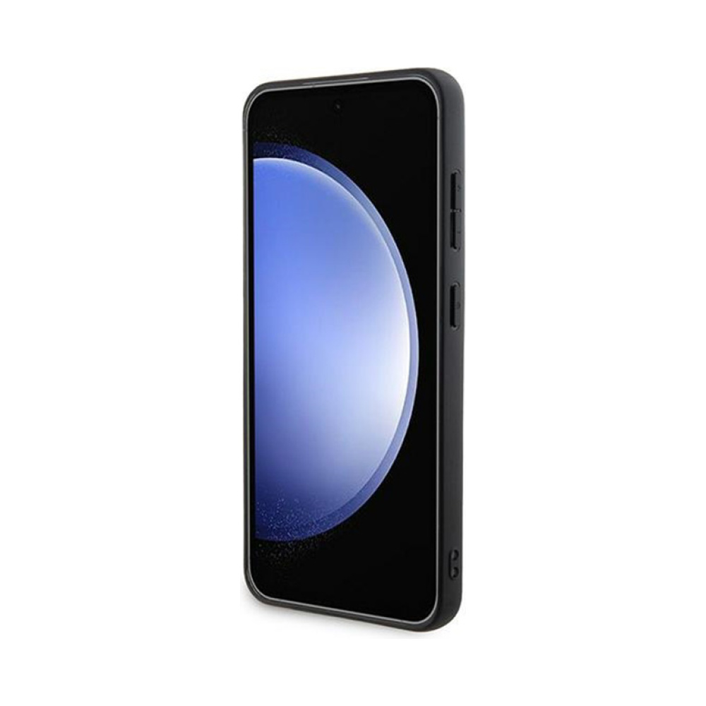Coque Galaxy S24 DKNY Leather Checkered Mono Pattern MagSafe noire — visuel 5