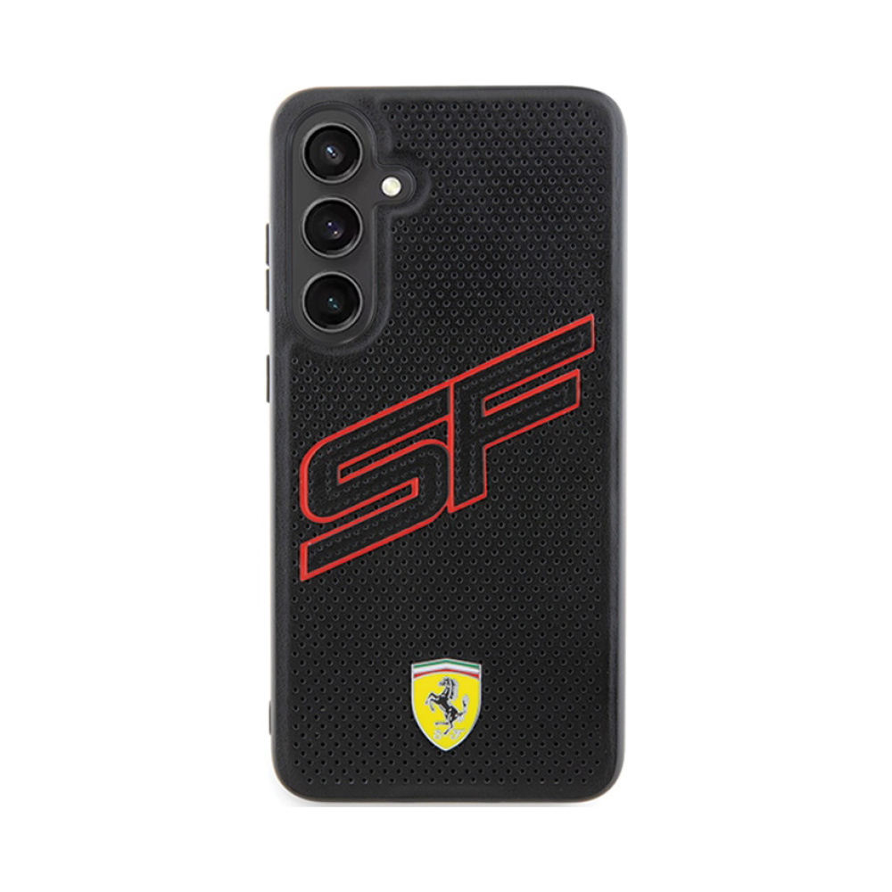 Coque Galaxy S24+ Ferrari Big SF Perforated noire — visuel 3