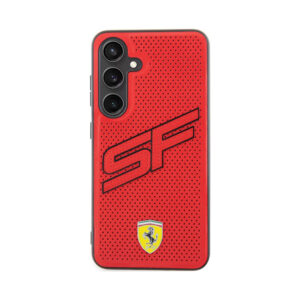 Coque Galaxy S24+ Ferrari Big SF Perforated rouge — visuel 3