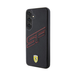 Coque Galaxy S24 Ferrari Big SF Perforated - Samsung noire — visuel 2