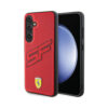 Coque Galaxy S24 Ferrari Big SF Perforated - Samsung rouge