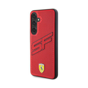 Coque Galaxy S24 Ferrari Big SF Perforated - Samsung rouge — visuel 2