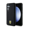 Coque Galaxy S24 Ferrari Hot Stamp V Lines MagSafe - Samsung noire