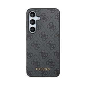Coque Galaxy S24 Guess 4G Metal Gold Logo noire — visuel 3