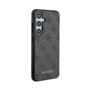 Coque Galaxy S24 Guess 4G Metal Gold Logo noire — visuel 4