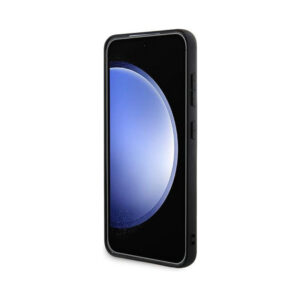 Coque Galaxy S24 Guess 4G Metal Gold Logo noire — visuel 5