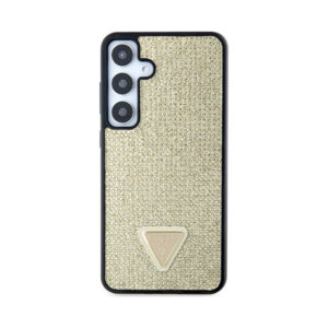 Coque Galaxy S24+ Guess Rhinestone Triangle dorée — visuel 3