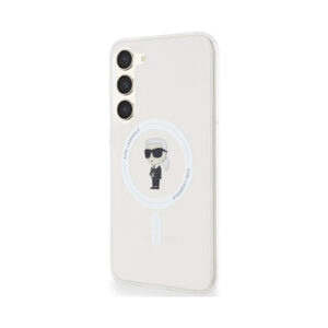 Coque Galaxy S24+ Karl Lagerfeld IML Ikonik MagSafe transparente — visuel 2