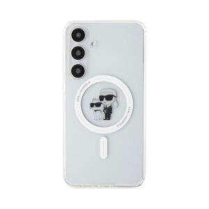 Coque Galaxy S24 Karl Lagerfeld IML Karl & Choupette MagSafe - Samsung transparente — visuel 3