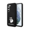 Coque Galaxy S24 Karl Lagerfeld Silicone Choupette - Samsung noire