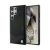 Coque Galaxy S24 Ultra BMW Signature Leather Crossing Lines Pattern noire