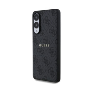 Coque Galaxy S25 Edge Guess 4G Ring Classic Logo MagSafe noire — visuel 2