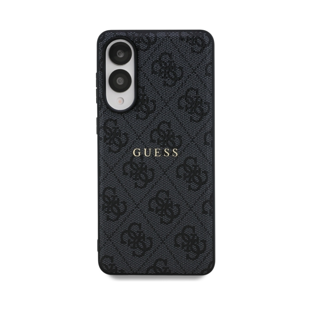 Coque Galaxy S25 Edge Guess 4G Ring Classic Logo MagSafe noire — visuel 3