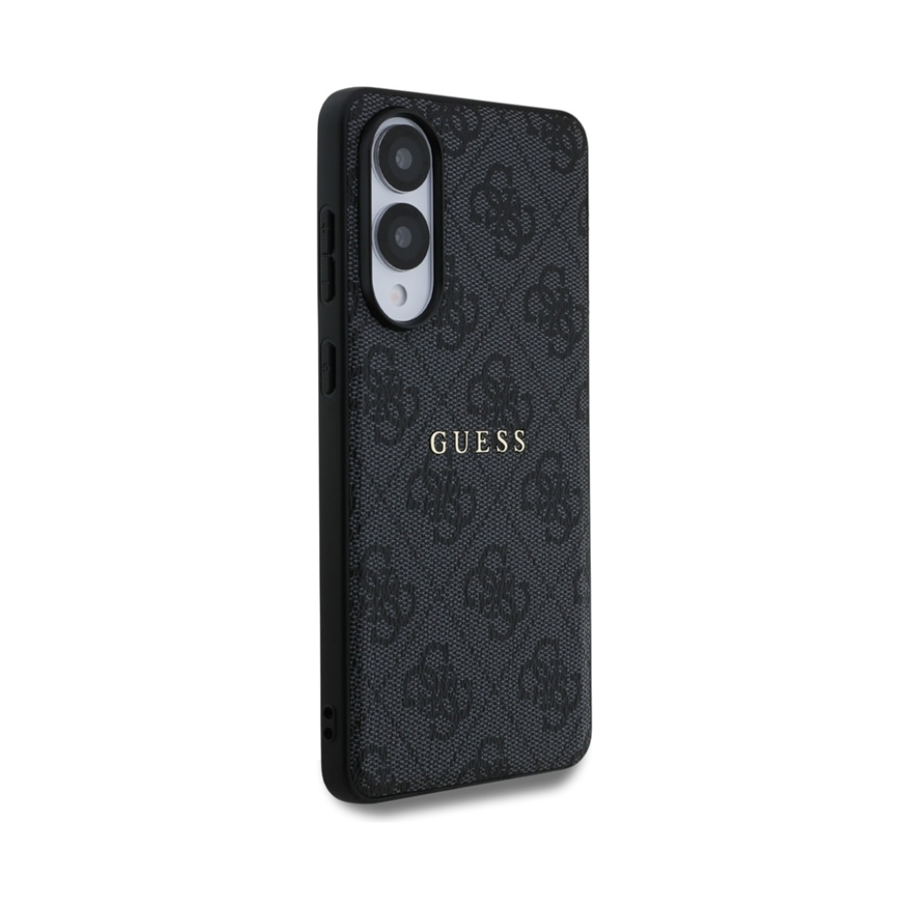 Coque Galaxy S25 Edge Guess 4G Ring Classic Logo MagSafe noire — visuel 4