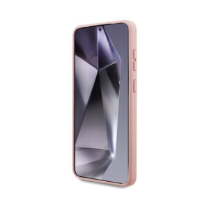 Coque Galaxy S25 Edge Karl Lagerfeld Silicone Double Heads And Circle MagSafe rose — visuel 5