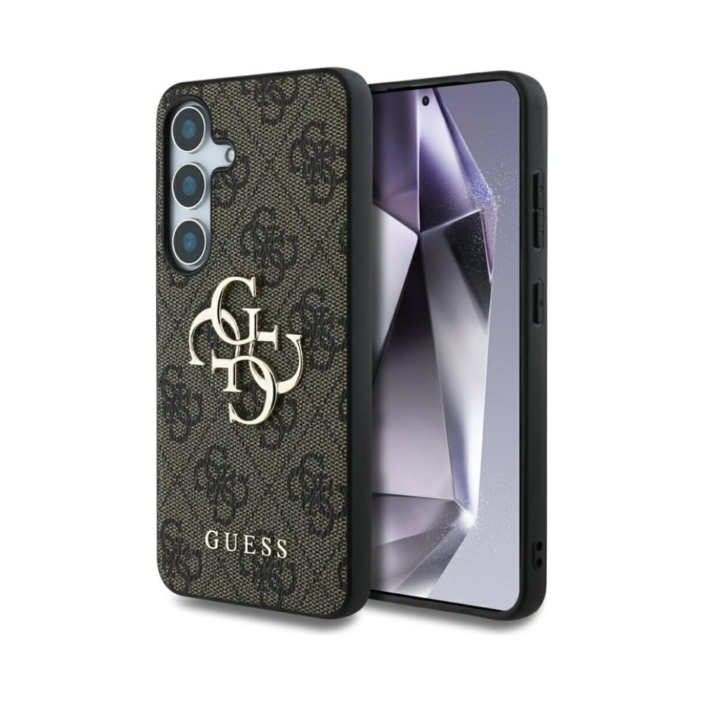 Coque Galaxy S25+ Guess Big 4G Logo Classic Logo brune