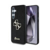 Coque Galaxy S25+ Guess Fixed Glitter Big 4G Metal Logo noire