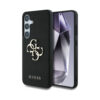 Coque Galaxy S25 Guess Grained Big 4G Logo Small Classic Logo noire