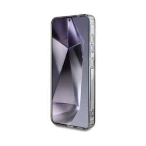 Coque Galaxy S25 Guess Rhinestones Printed Classic Logo MagSafe noire — visuel 5