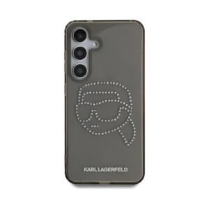 Coque Galaxy S25 Karl Lagerfeld Rhinestones Karl Head Logo noire — visuel 3