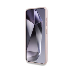 Coque Galaxy S25 Karl Lagerfeld Silicone Double Heads And Circle MagSafe rose — visuel 5