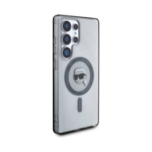 Coque Galaxy S25 Ultra Karl Lagerfeld Button Karl Head Printed Logo MagSafe noire — visuel 4